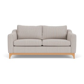 Watson 3 Seater Sofa In Indigo Kingham Stripe
