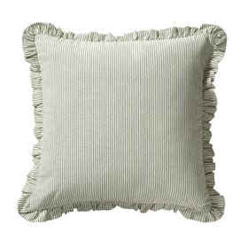 Country Ruffles Apple Cushion