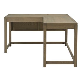 Langley Smoked Oak Modular Office Corner Desk