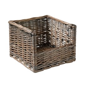 Willow Cotswold Company Open Front Storage Basket
