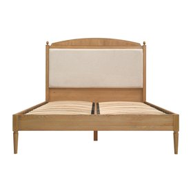 Leafield Washed Oak King Bed