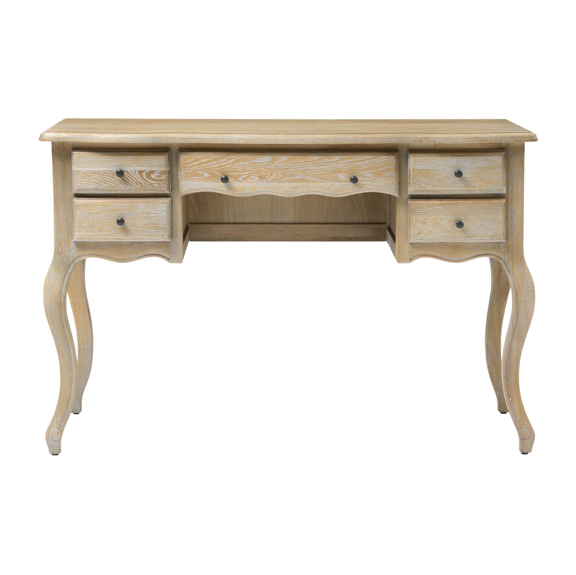 Camille Limewash Oak Dressing Table