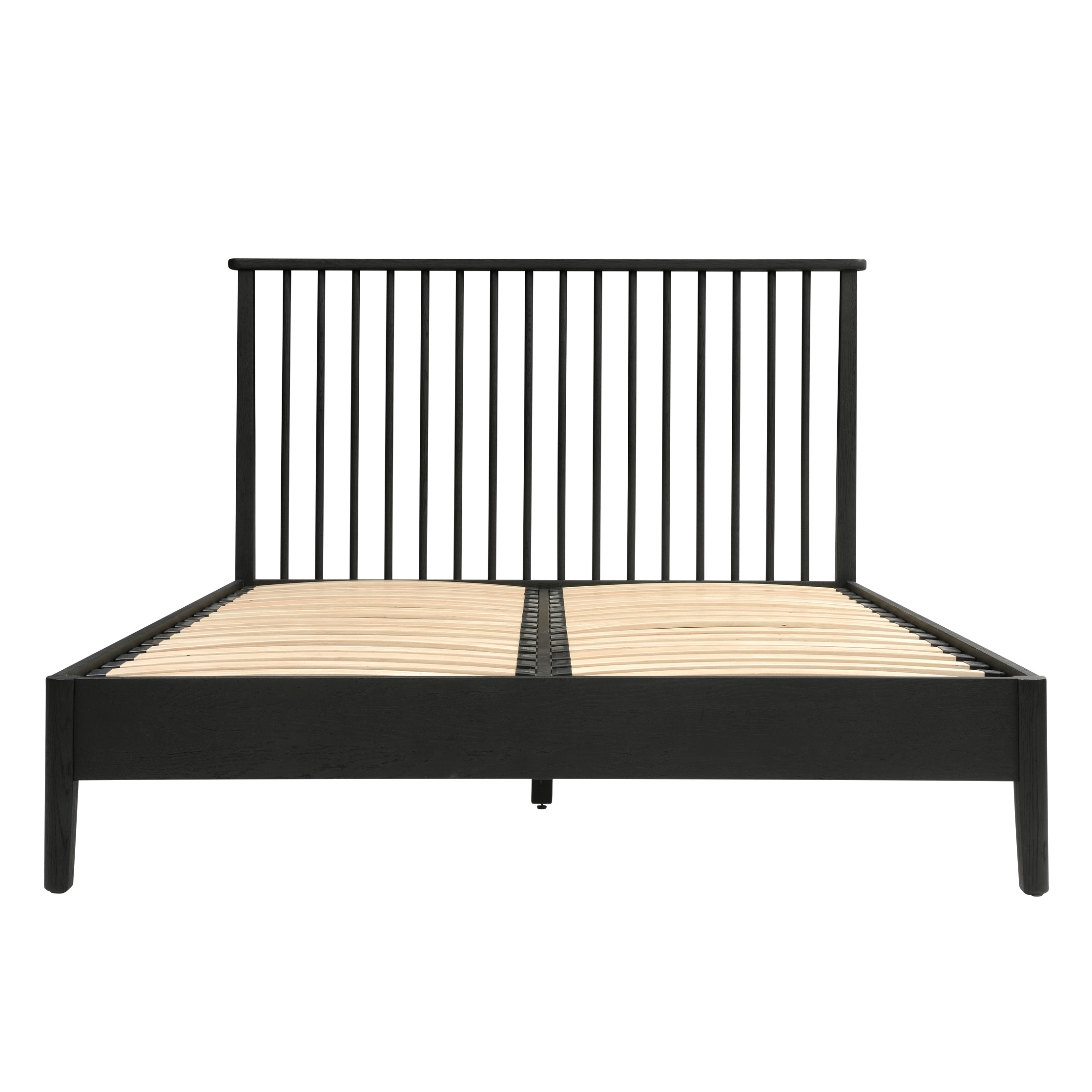 Berkeley Black Oak Kingsize Bed