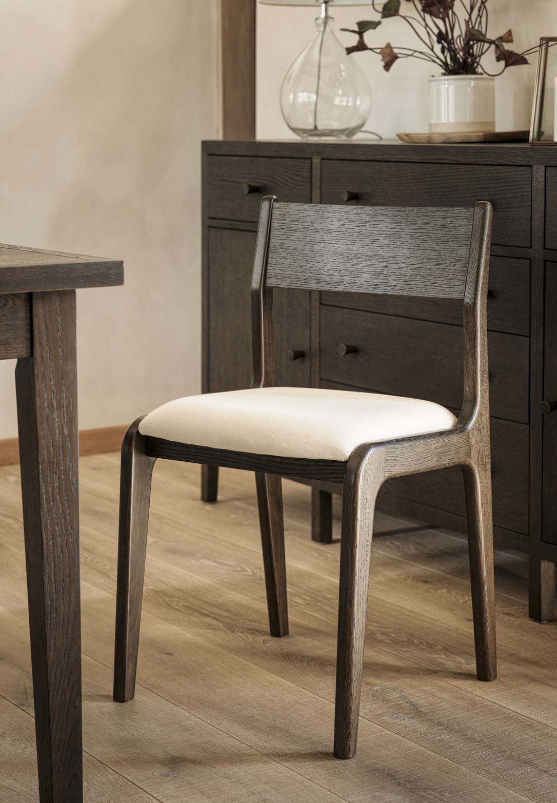 Blockley Brown Oak Dining Chair
