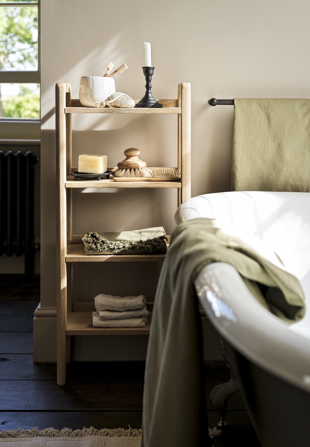 Berkeley Nordic Oak Shelving Unit