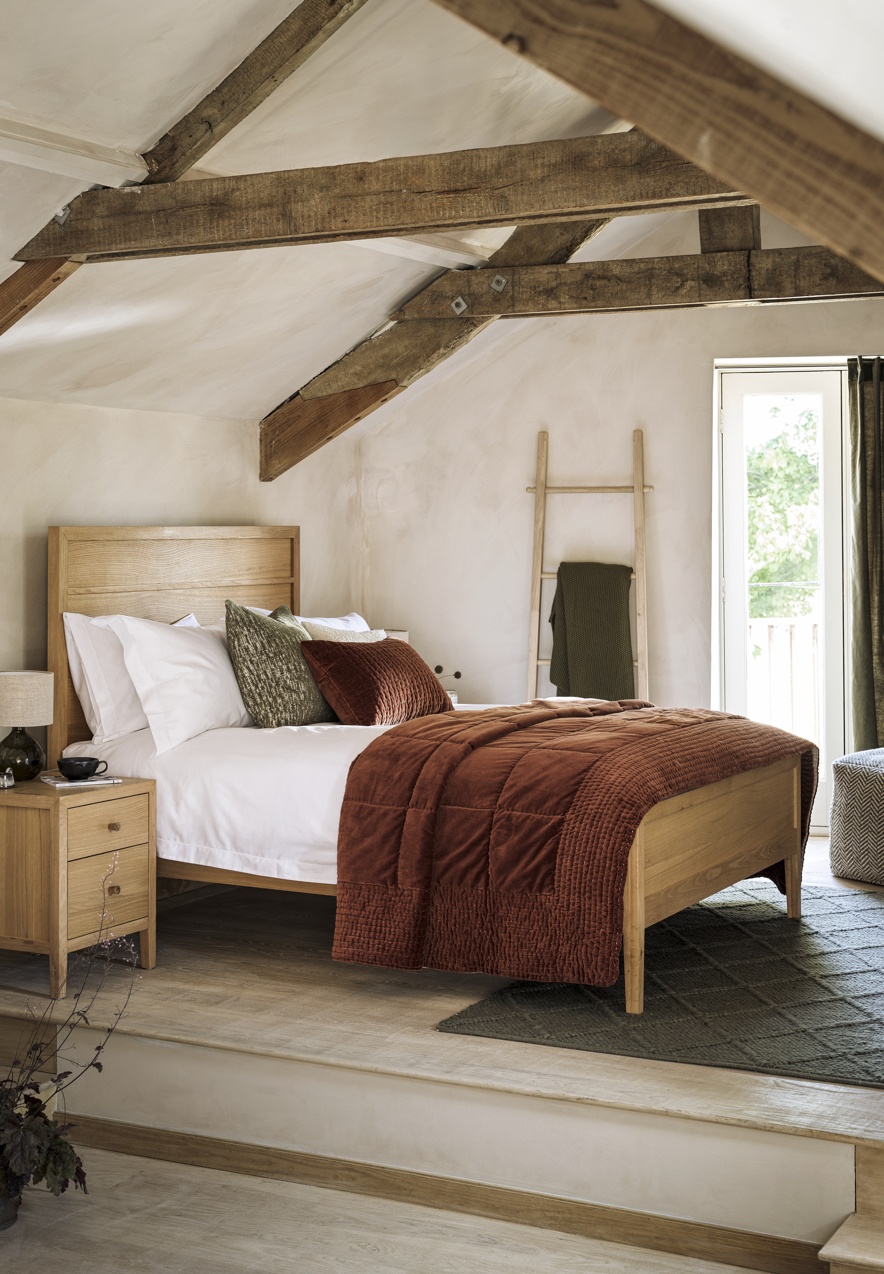 Blockley Pale Oak Bed