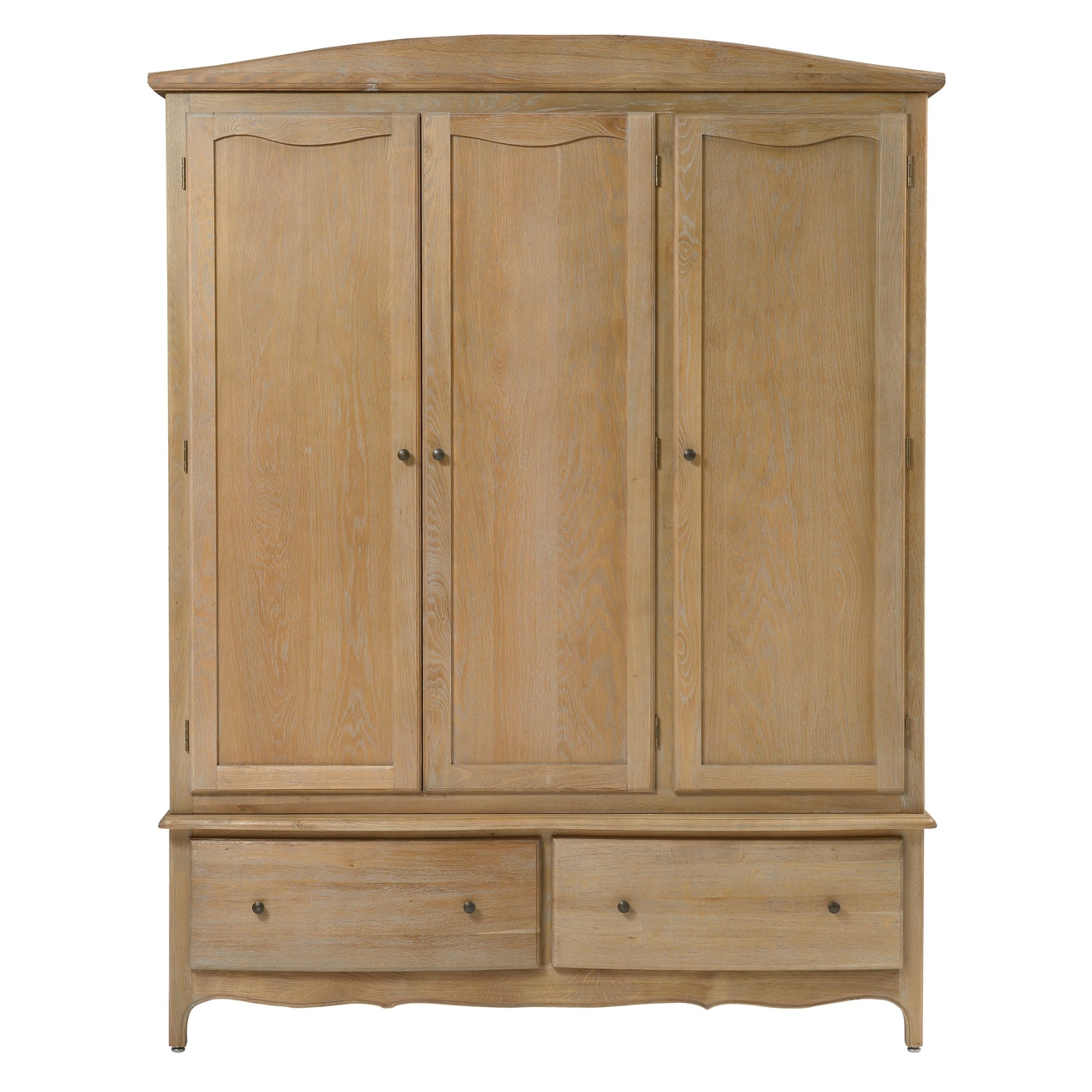 Camille Limewash Oak Triple Wardrobe £1,799 Cotswoldco.com