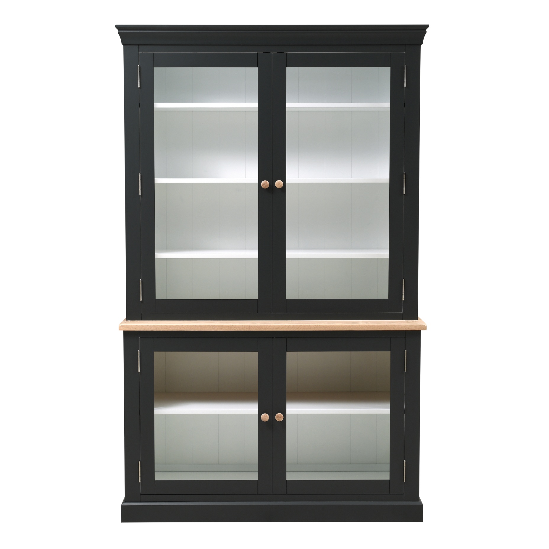 Chester Charcoal Large Glazed Dresser