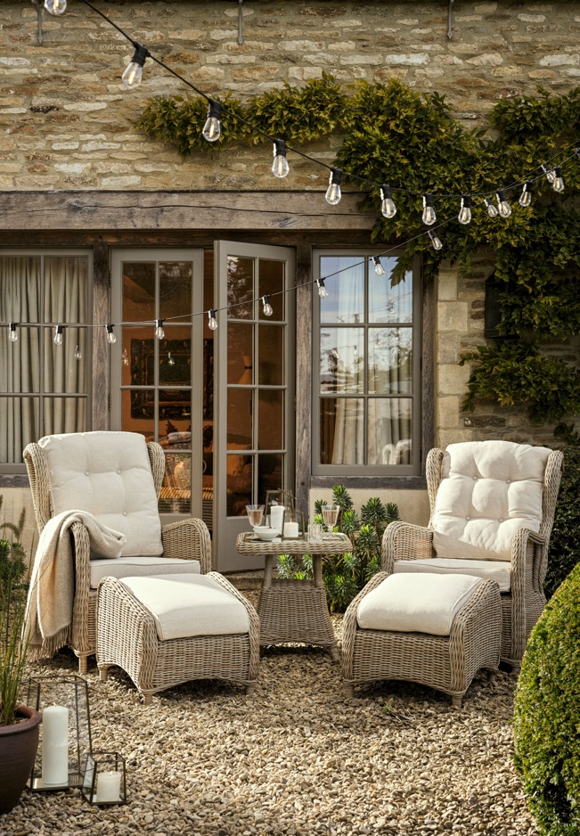 Brimscombe Luxury Woven Recliner Lounge Set