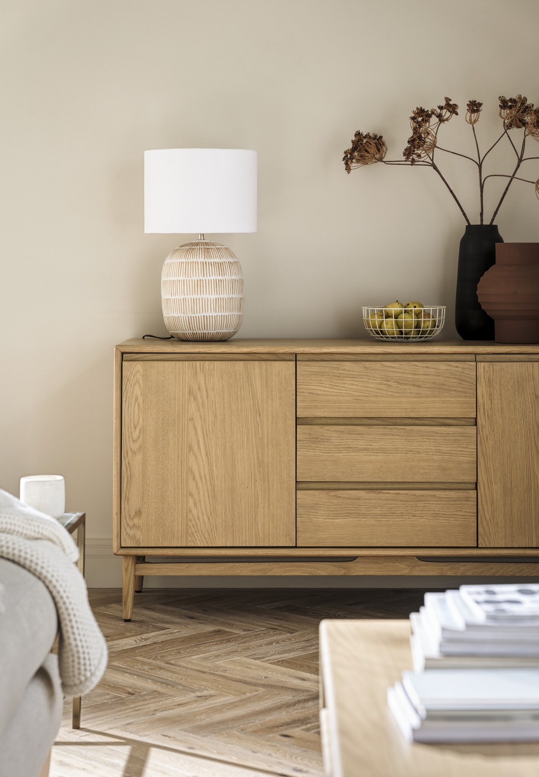 Winson Light Oak Sideboard