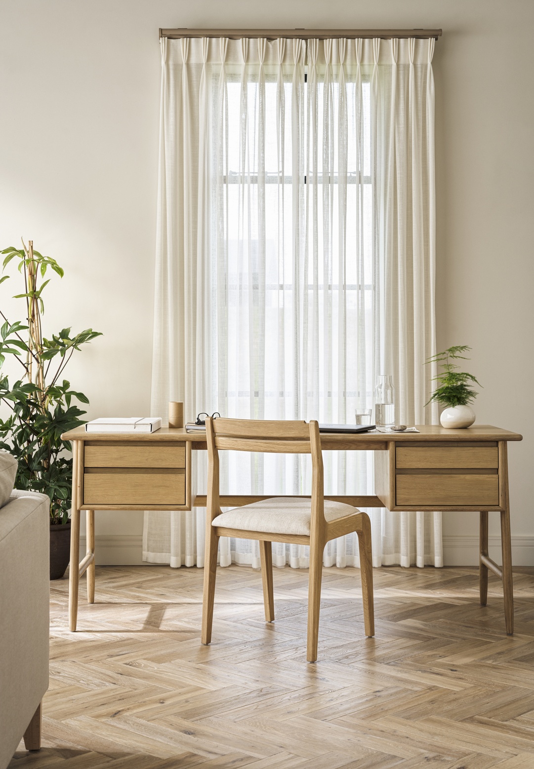 Winson Light Oak Desk