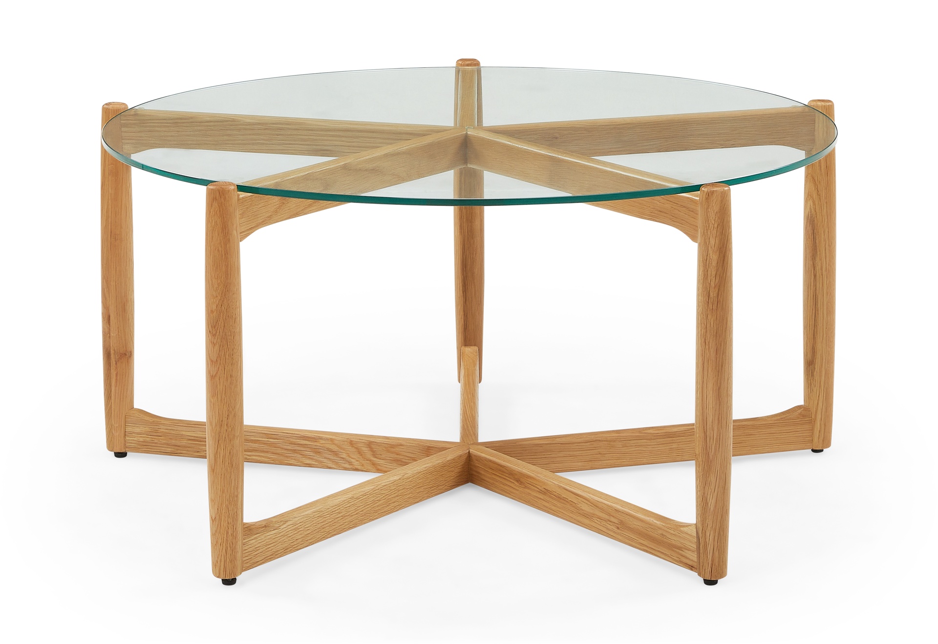 Weston Oak Round Coffee Table