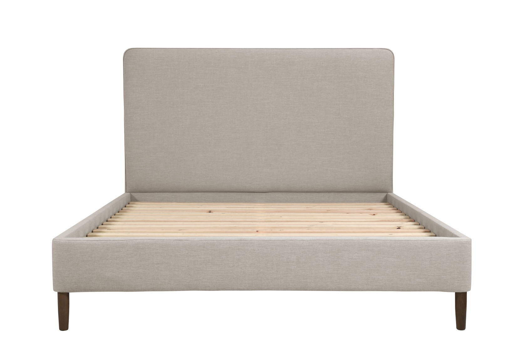 Ellis Double Bed in Natural House Linen Mix