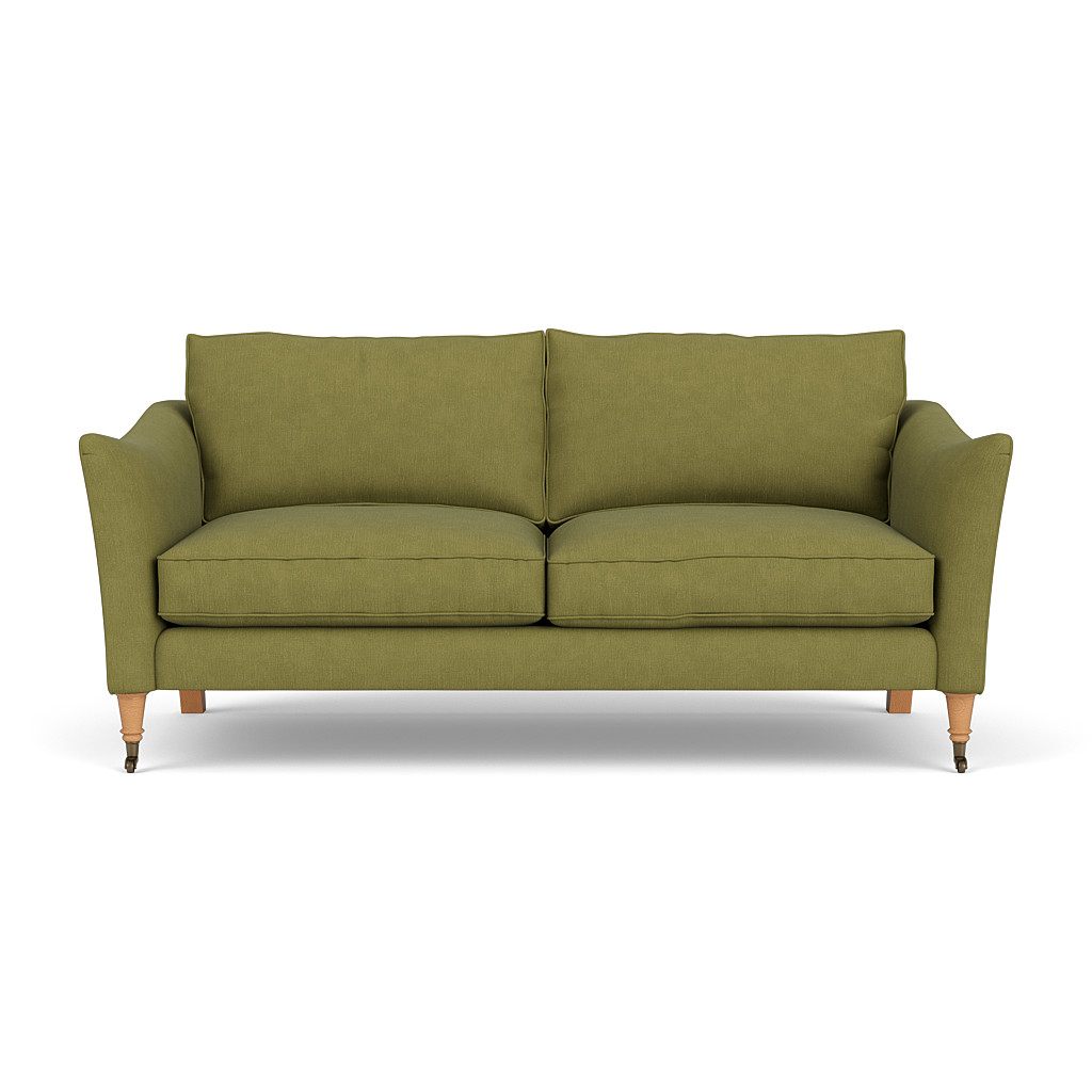 Robinson 3 Seater Sofa In Apple House Linen Mix