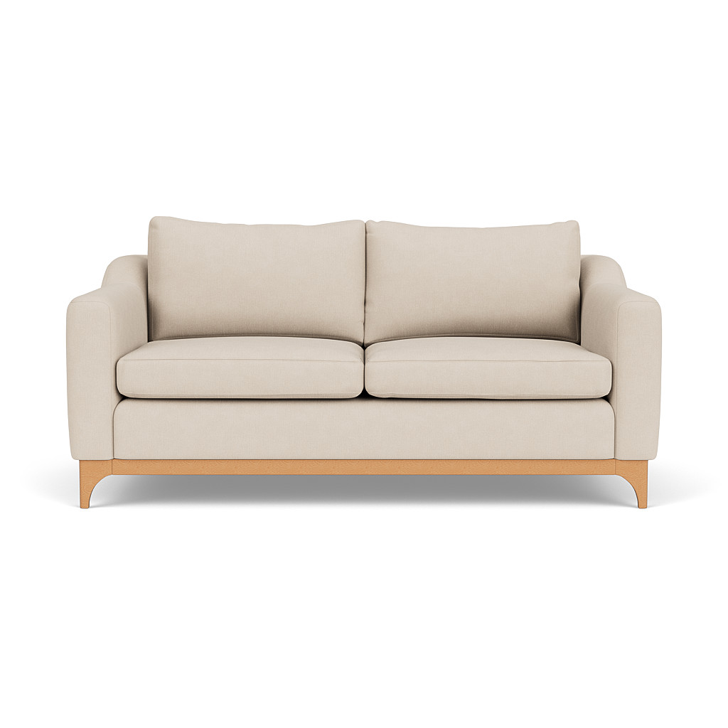 Watson 3 Seater Sofa In Lily White House Linen Mix