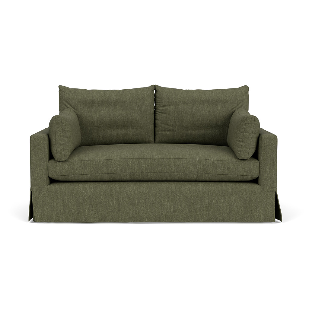 Ashton Large 2 Seater Sofa In Fern Luxury Italian Linen