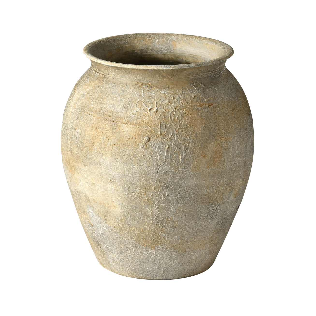 Beige Stone Effect Vase