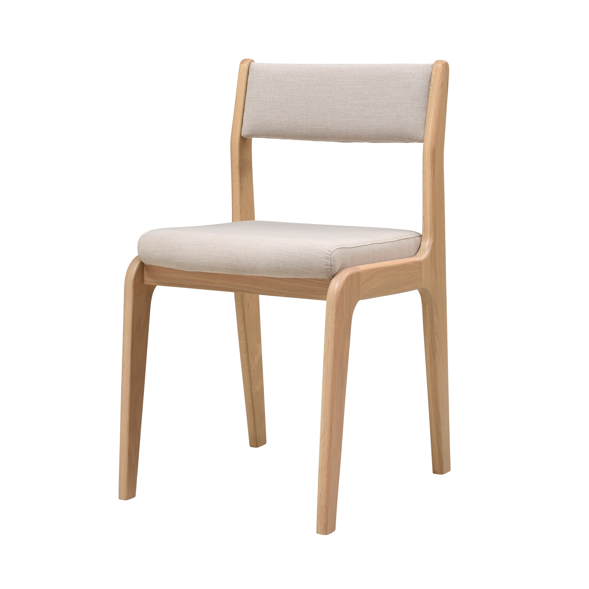 Oakridge Blonde Oak Upholstered Dining Chair