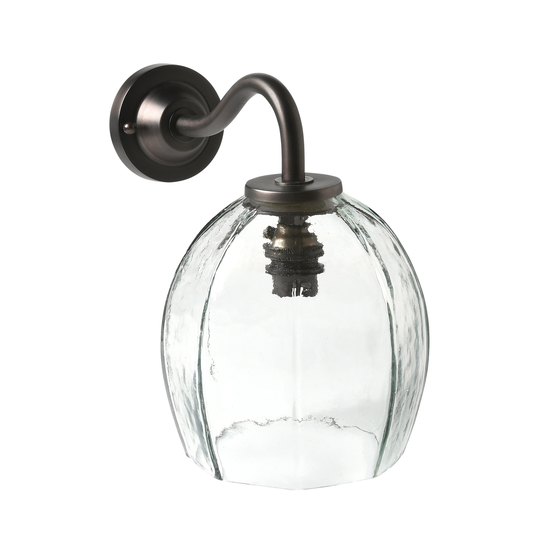 Lark Black Wall Light