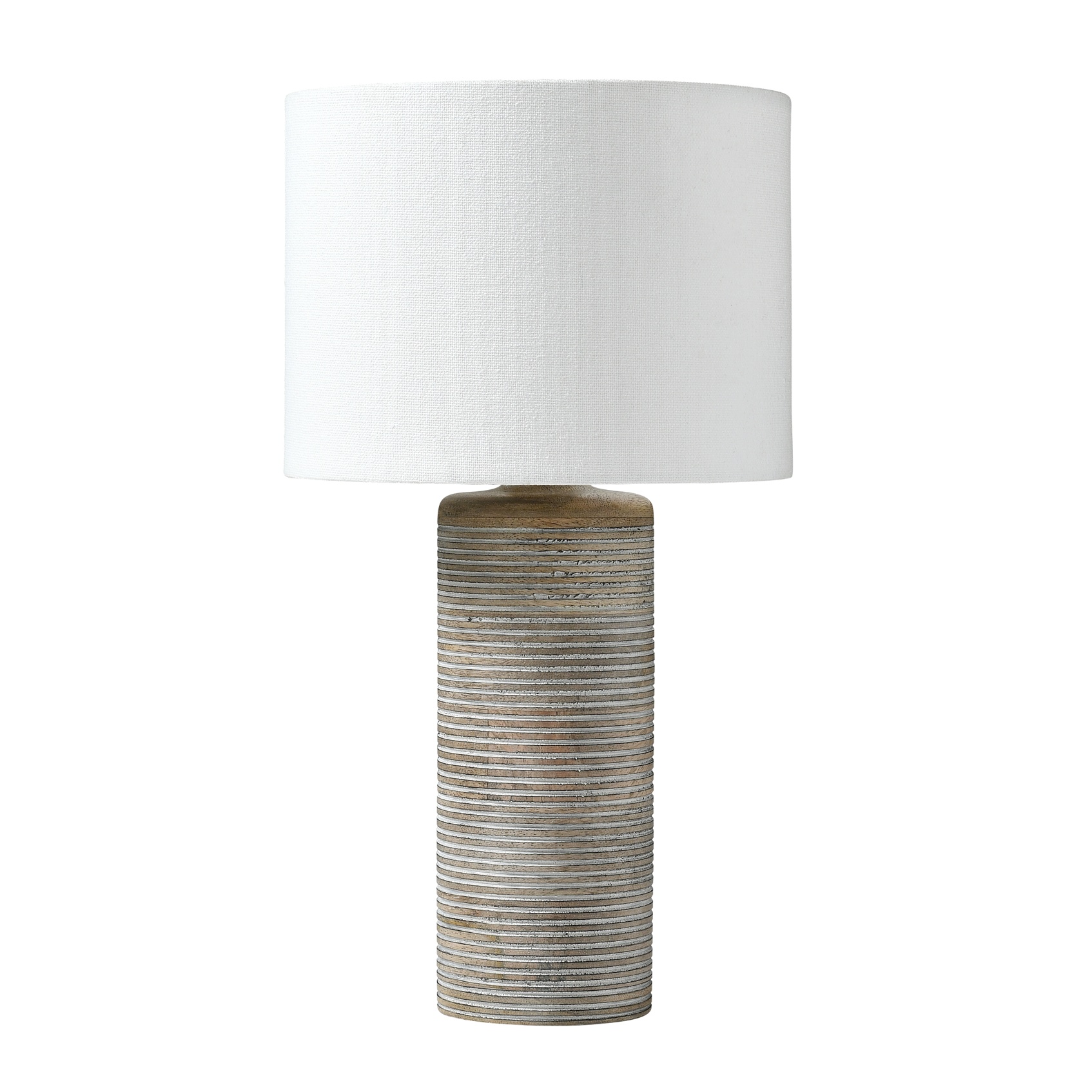 Heatherbrook Striped Table Lamp