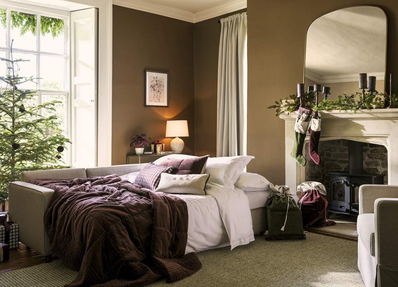 The Cotswold Company Christmas Living Room