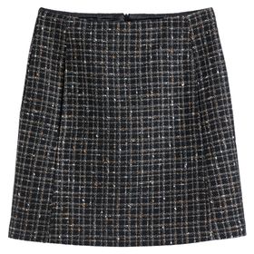 Recycled Tweed Mini Skirt