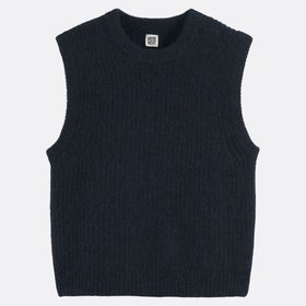 Anette Signature Sleeveless Crew Neck Jumper in Alpaca Blend