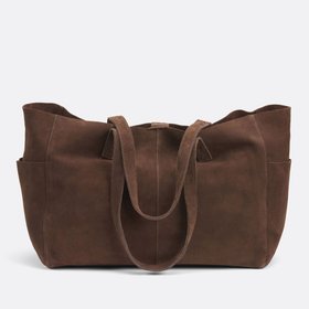 Suede Tote Bag