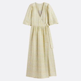 Floral Wrapover Maxi Dress