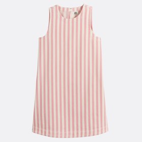 Striped Sleeveless Mini Dress
