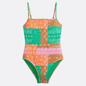 Bandana Print Swimsuit