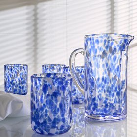 Dotio Speckled Glass Carafe