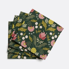 Set of 4 Suzanna Napkins in Washed Cotton
