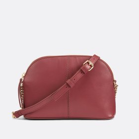 Half-Moon Bag in Smooth Leather