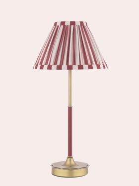 Red Denwick Table Lamp