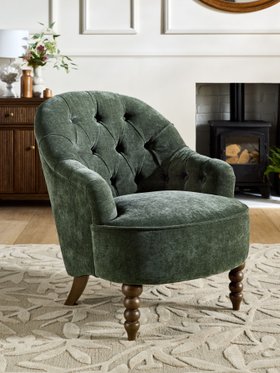 Hundon Dark Green Hanby Accent Chair