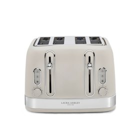 Dove Grey 4 Slice Toaster