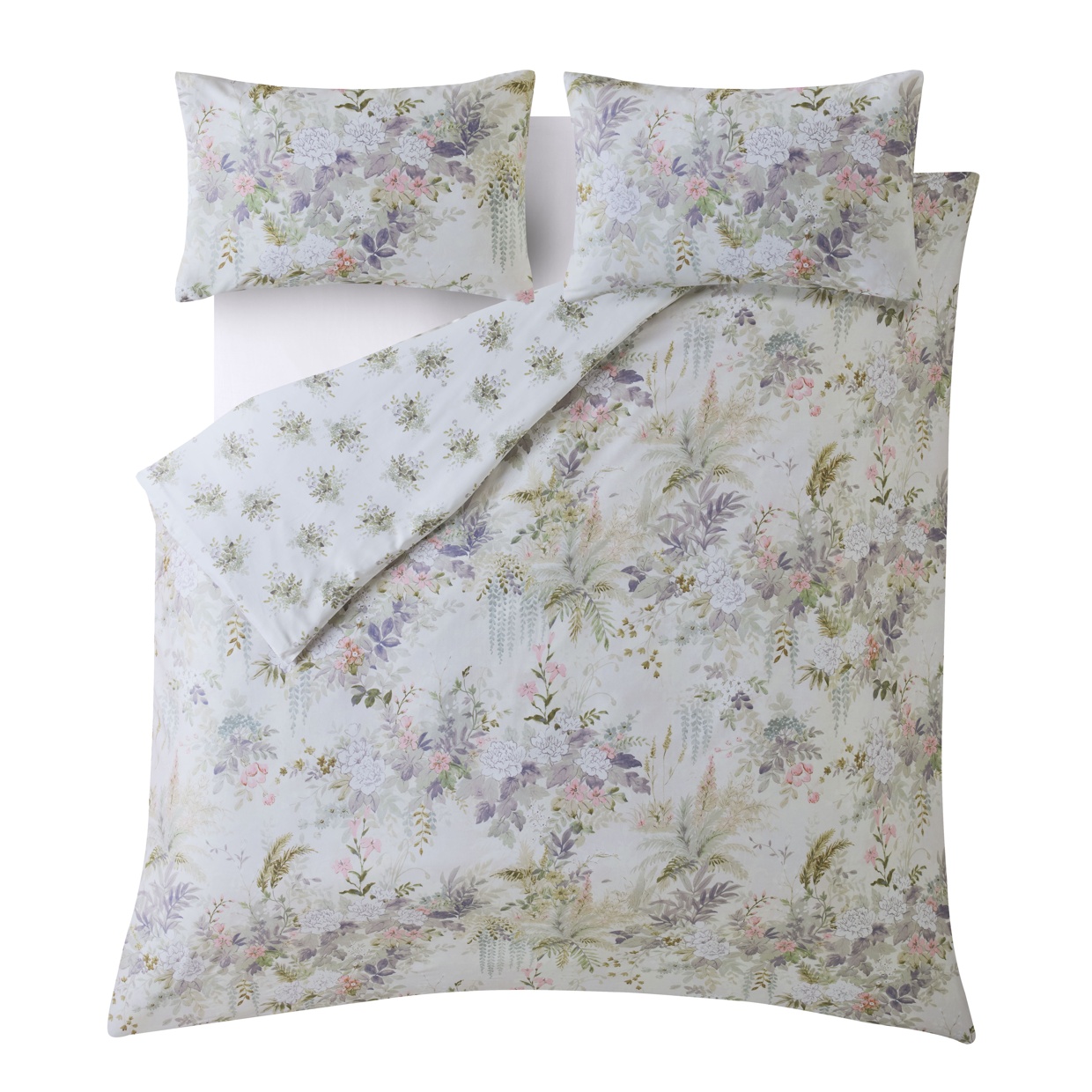 100% Cotton Linlithgow Duvet Cover and Pillowcase Set