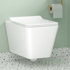 Elena Wall Hung Toilet Rimless Pan