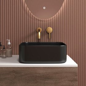 Art Square Counter Top Basin - Black