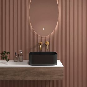 Art Square Counter Top Basin - Black