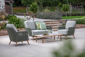 Bramblecrest Como 2 Seat Sofa Set - Fern Green