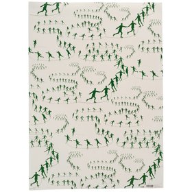 Christmas Frozen Lake Wrapping Paper
