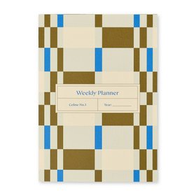 Undated Weekly A5 Planner in Celine Print