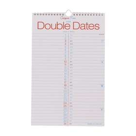 Double Dates 2026 Calendar