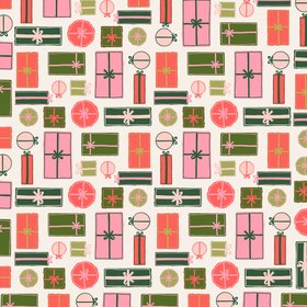 Gifts and Bows Festive Wrapping Paper
