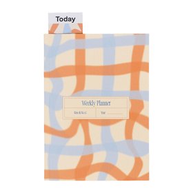 Undated Weekly A6 Pocket Planner in Neroli Print