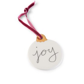 Handmade Ceramic Joy Bauble