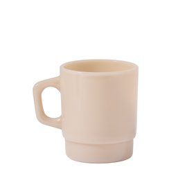 Stackable Glass Mug in Latte