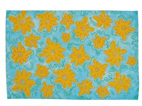 Chroma Bloom Tea Towel